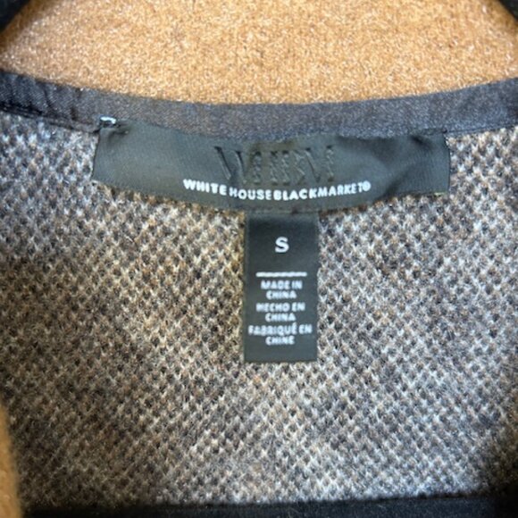 White House Black Market Heavy Weight Nylon Cardigan/Long Sweater - Picture 4 of 5